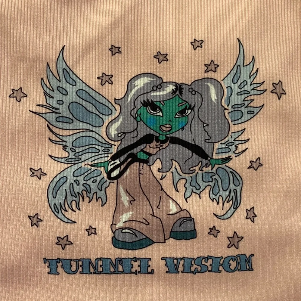 Tunnel Vision Pink Fairy Tank Top - Picture 3 of 3